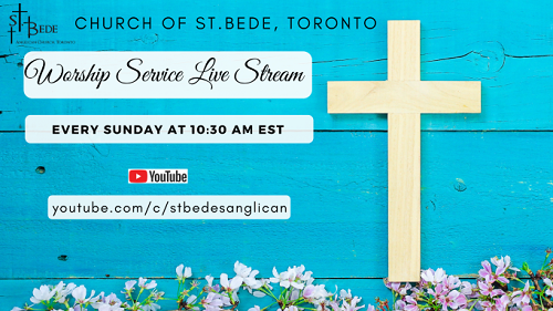 Join us on YouTube, Sundays at 10:30 a.m.